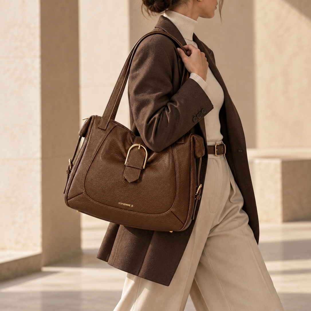 SHOPPER NANCY MOONLIGHT TESTA DI MORO
