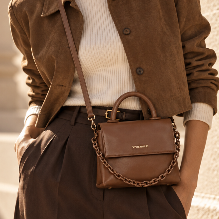 CARTELLA MINI STELLA S POP MARRONE