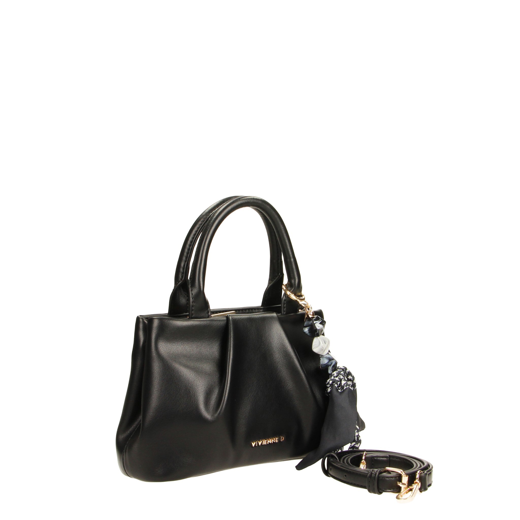 MINI BAG EMMA BLOOM NERO
