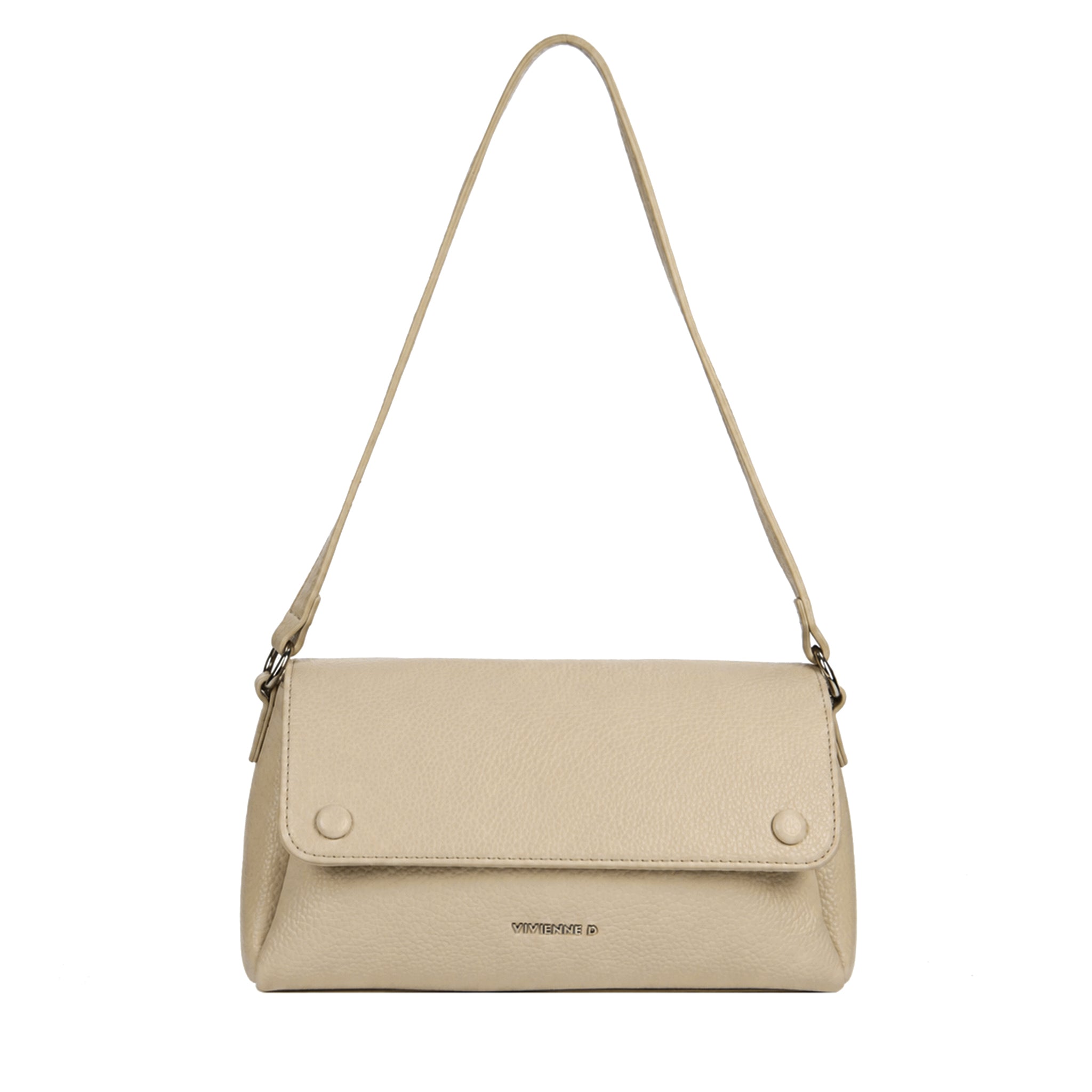 BORSA A SPALLA LEYLA RAVEN BEIGE