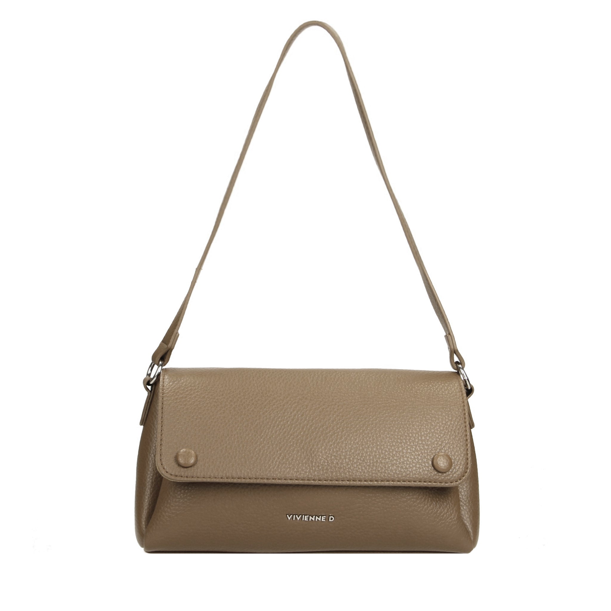 BORSA A SPALLA LEYLA RAVEN FANGO