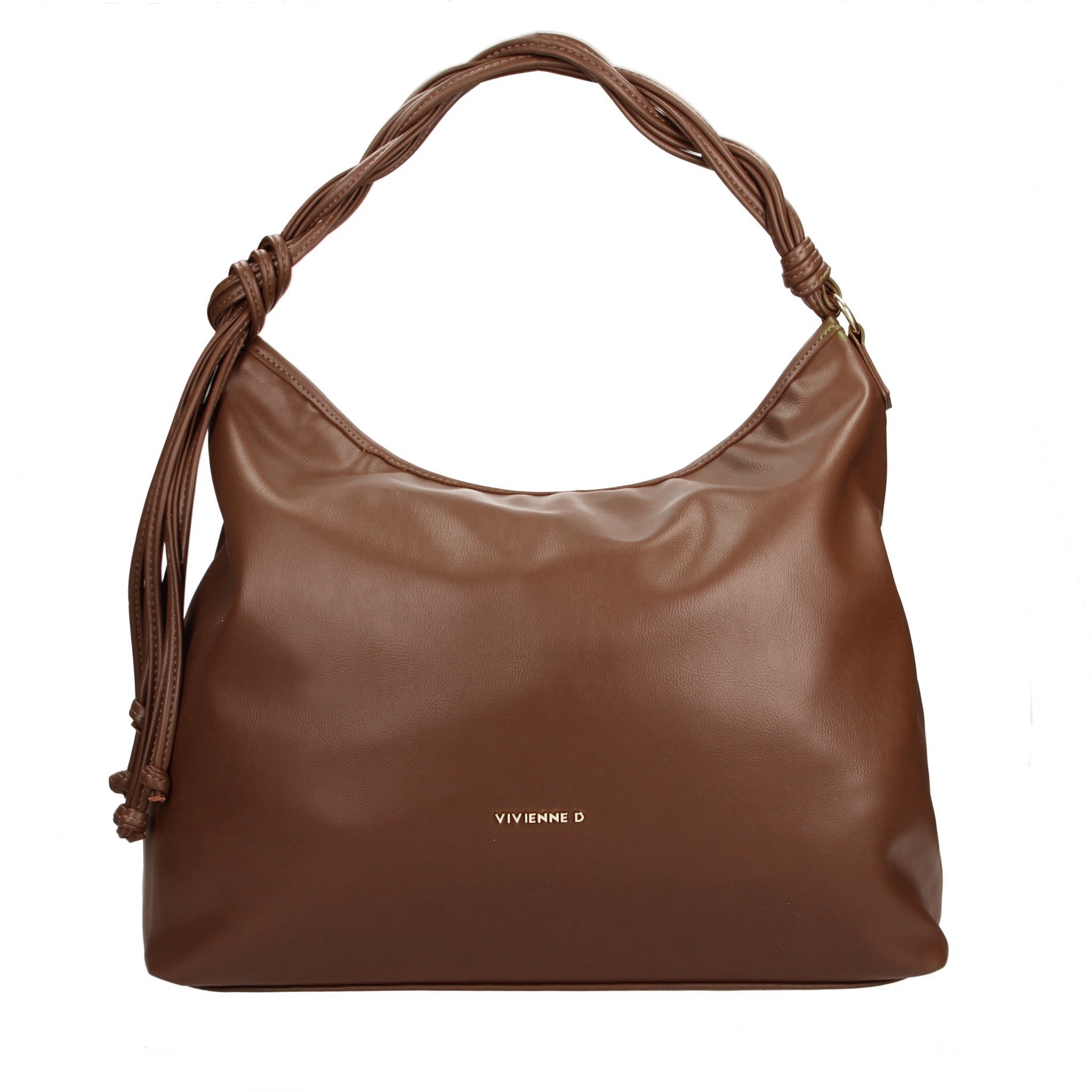 SHOPPER FLORA ROMANTIC MARRONE