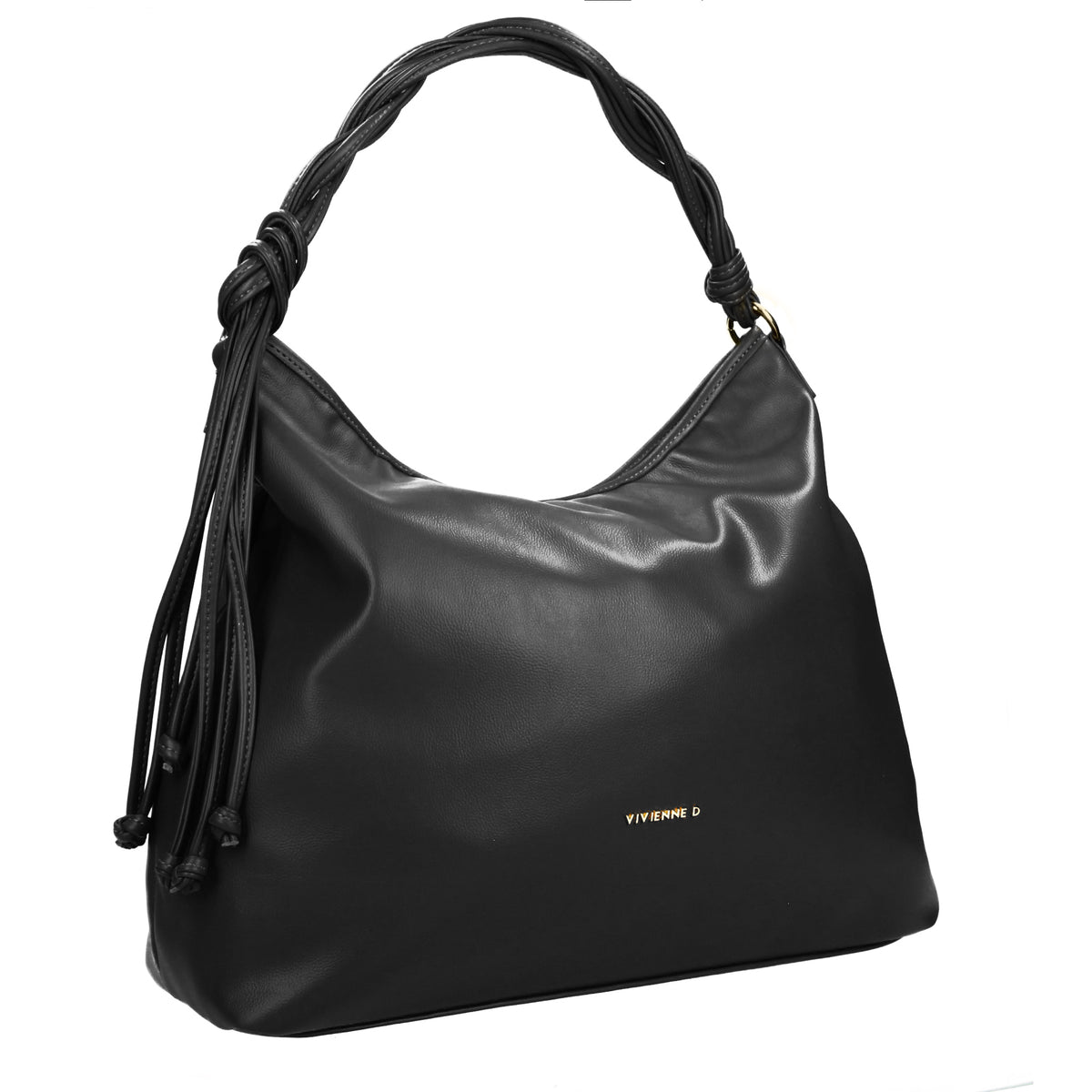 SHOPPER FLORA ROMANTIC NERO
