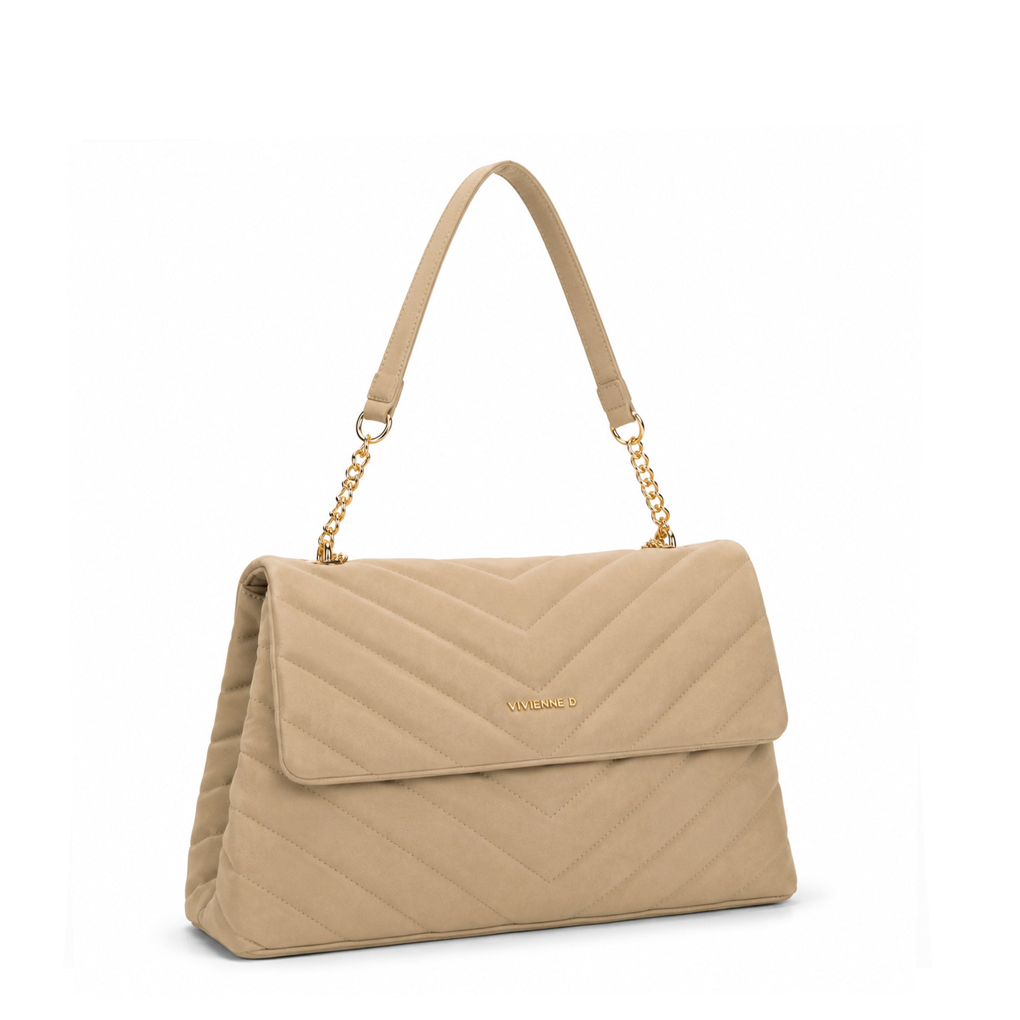 BORSA A SPALLA EMILY M SOFT BEIGE