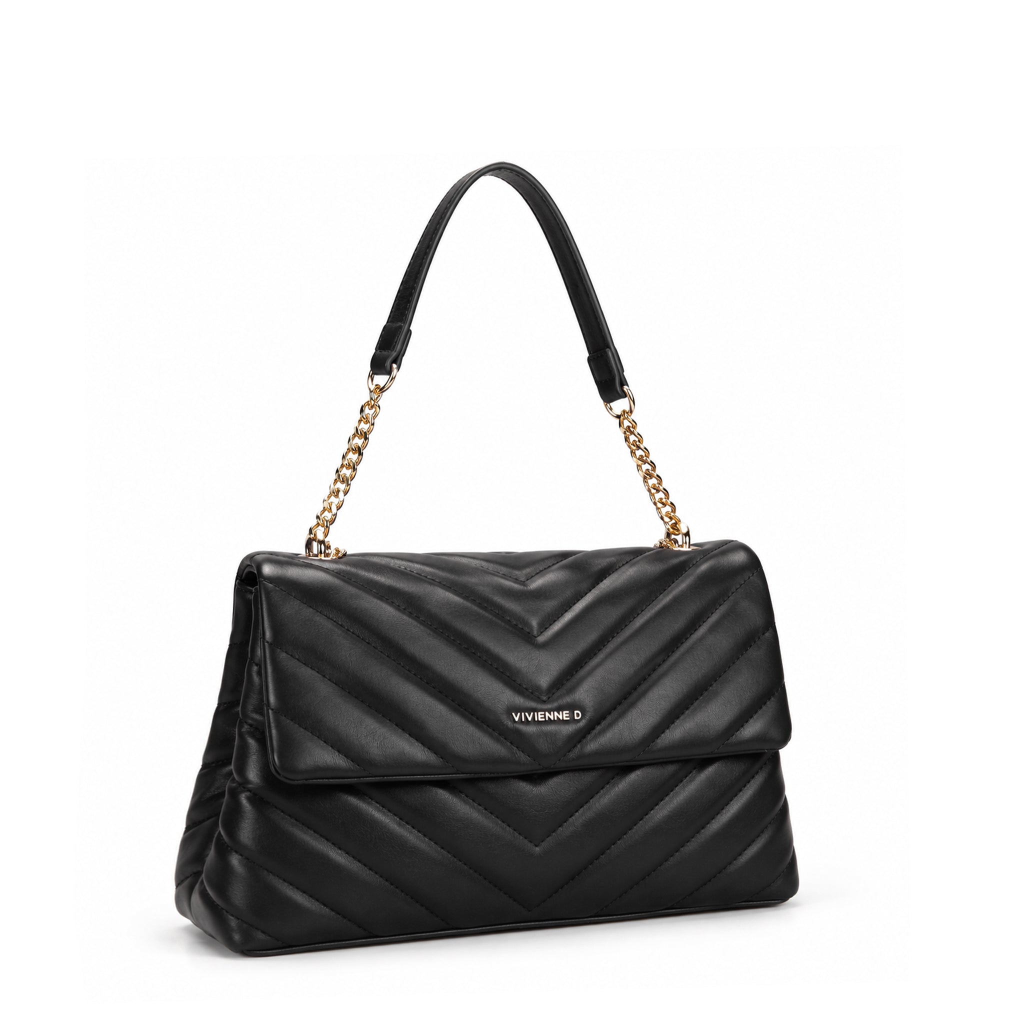 BORSA A SPALLA EMILY M SOFT NERO