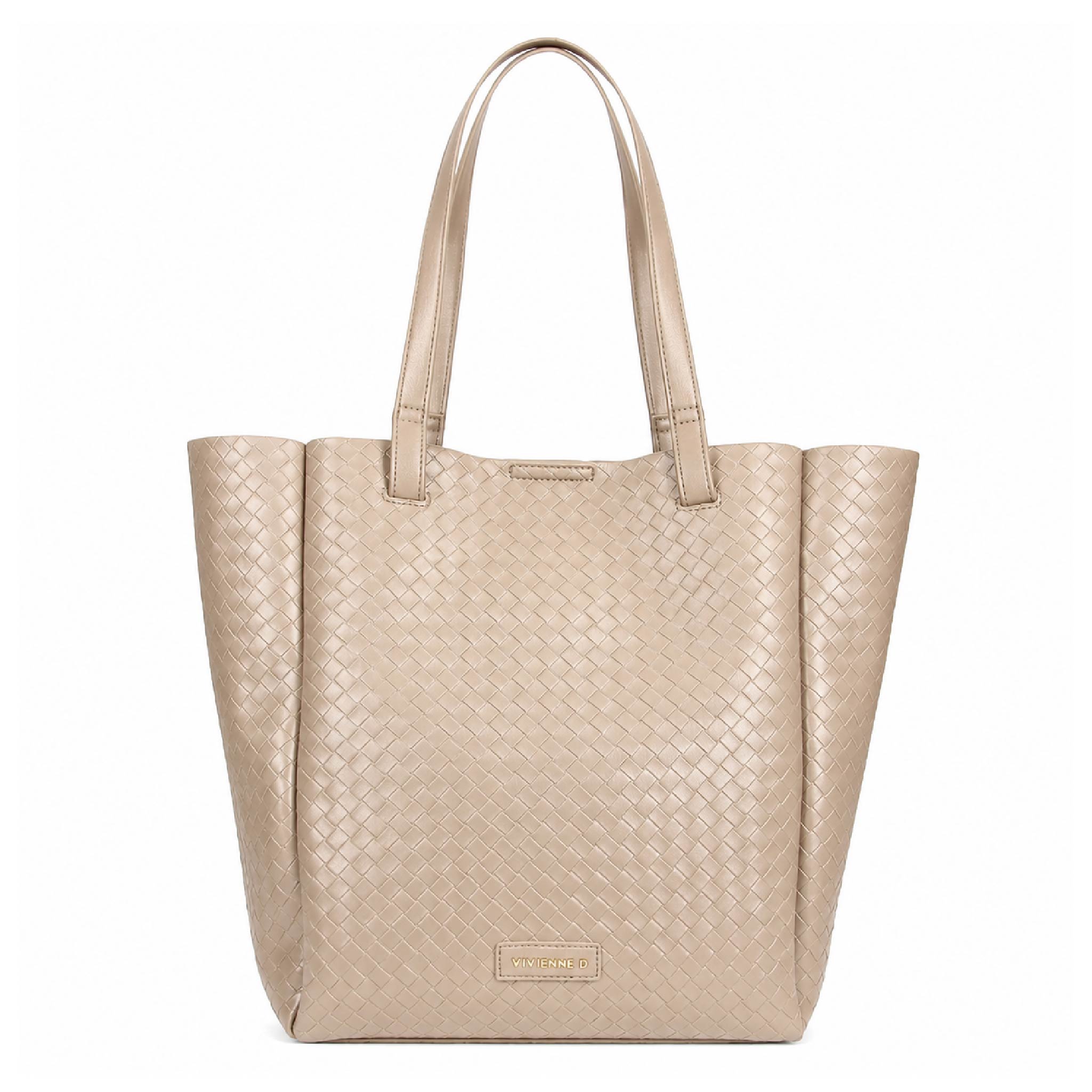 SHOPPER DAFNE TWIST BEIGE