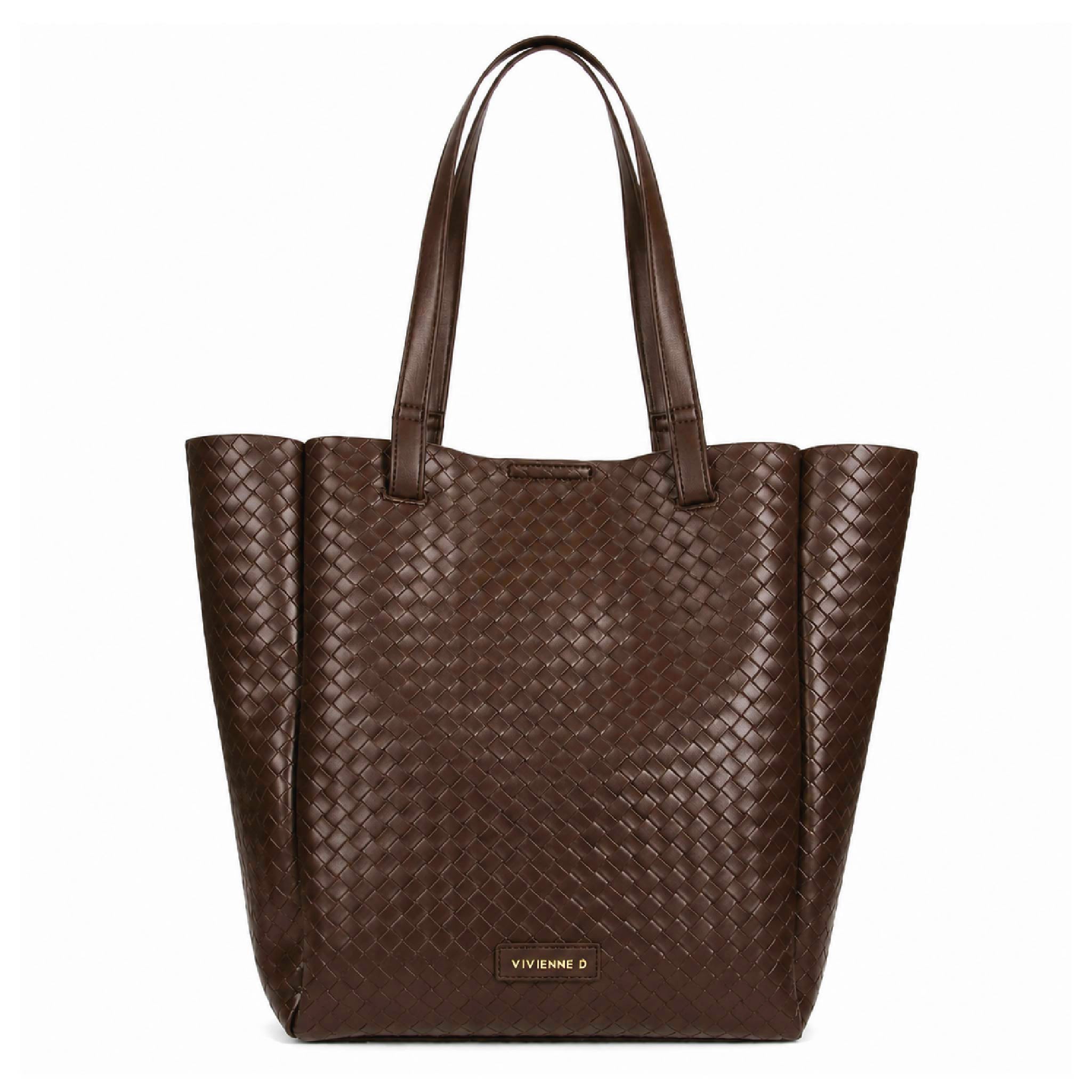 SHOPPER DAFNE TWIST MARRONE