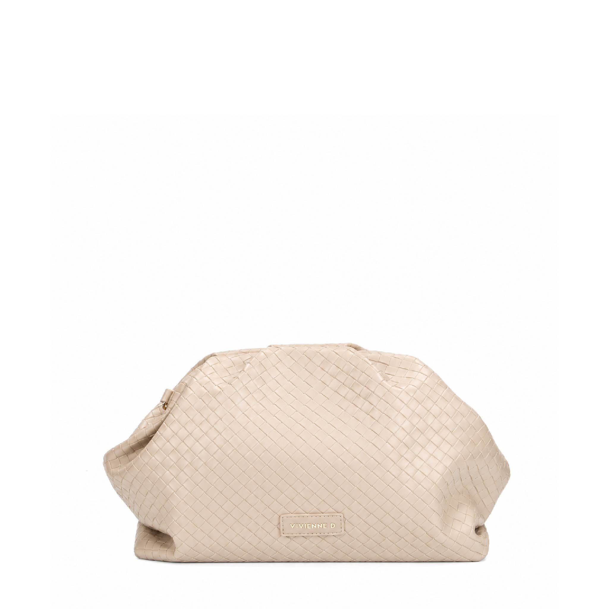 MAXI POCHETTE ZOE TWIST BEIGE