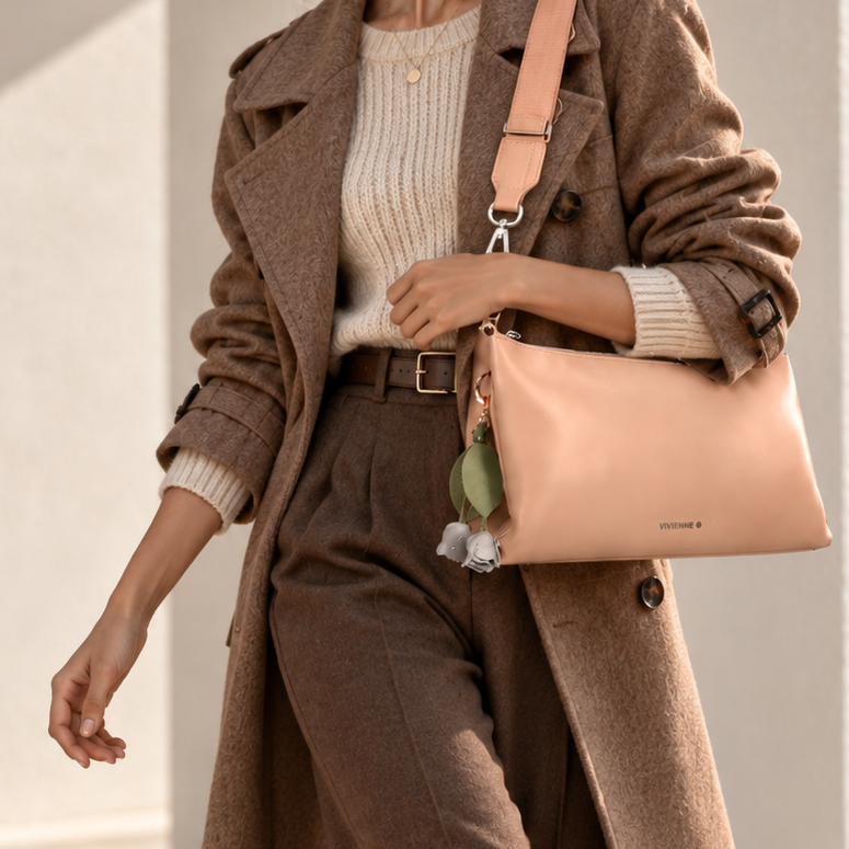 BORSA A SPALLA KRIS IVY ROSA