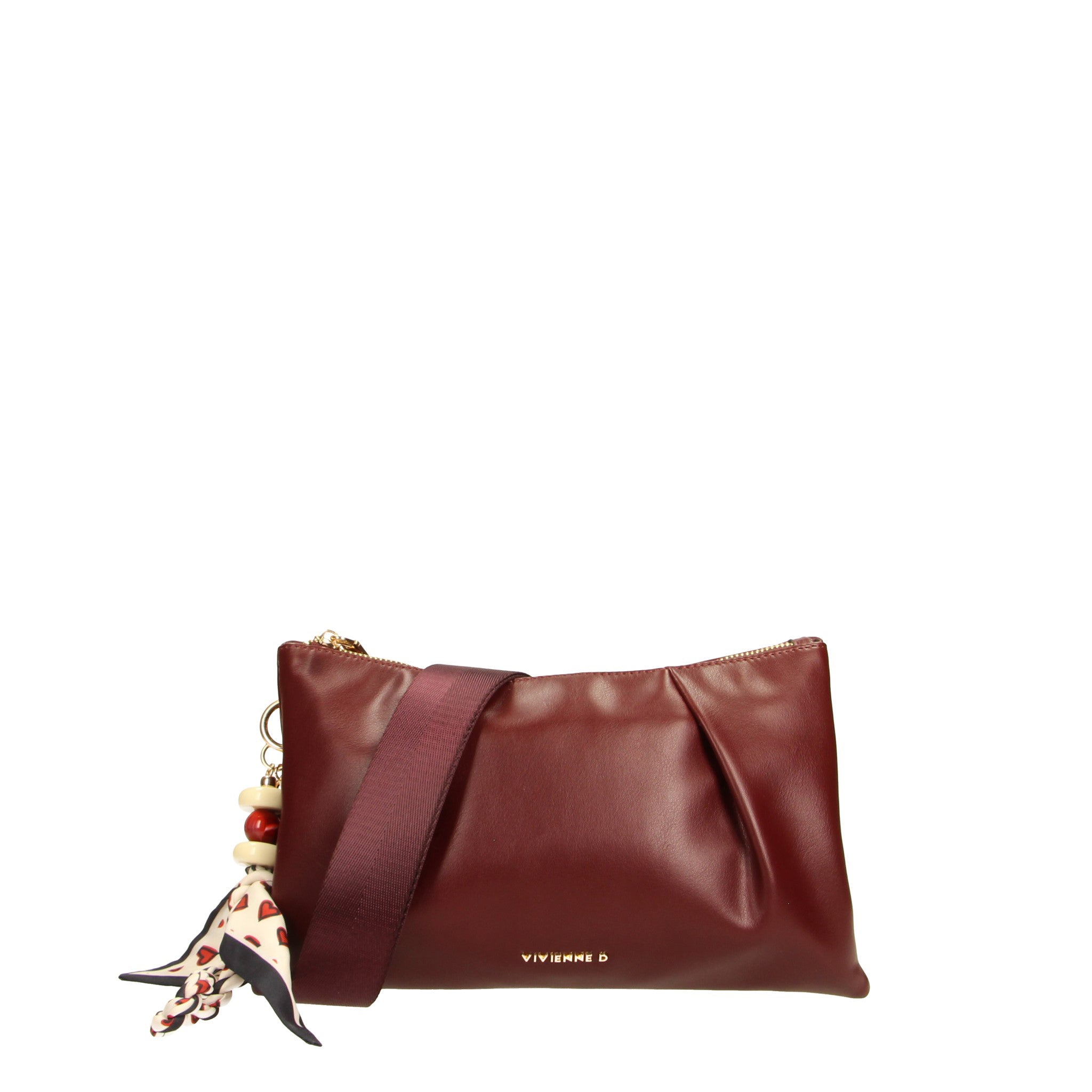 BORSA KRIS BLOOM BORDEAUX
