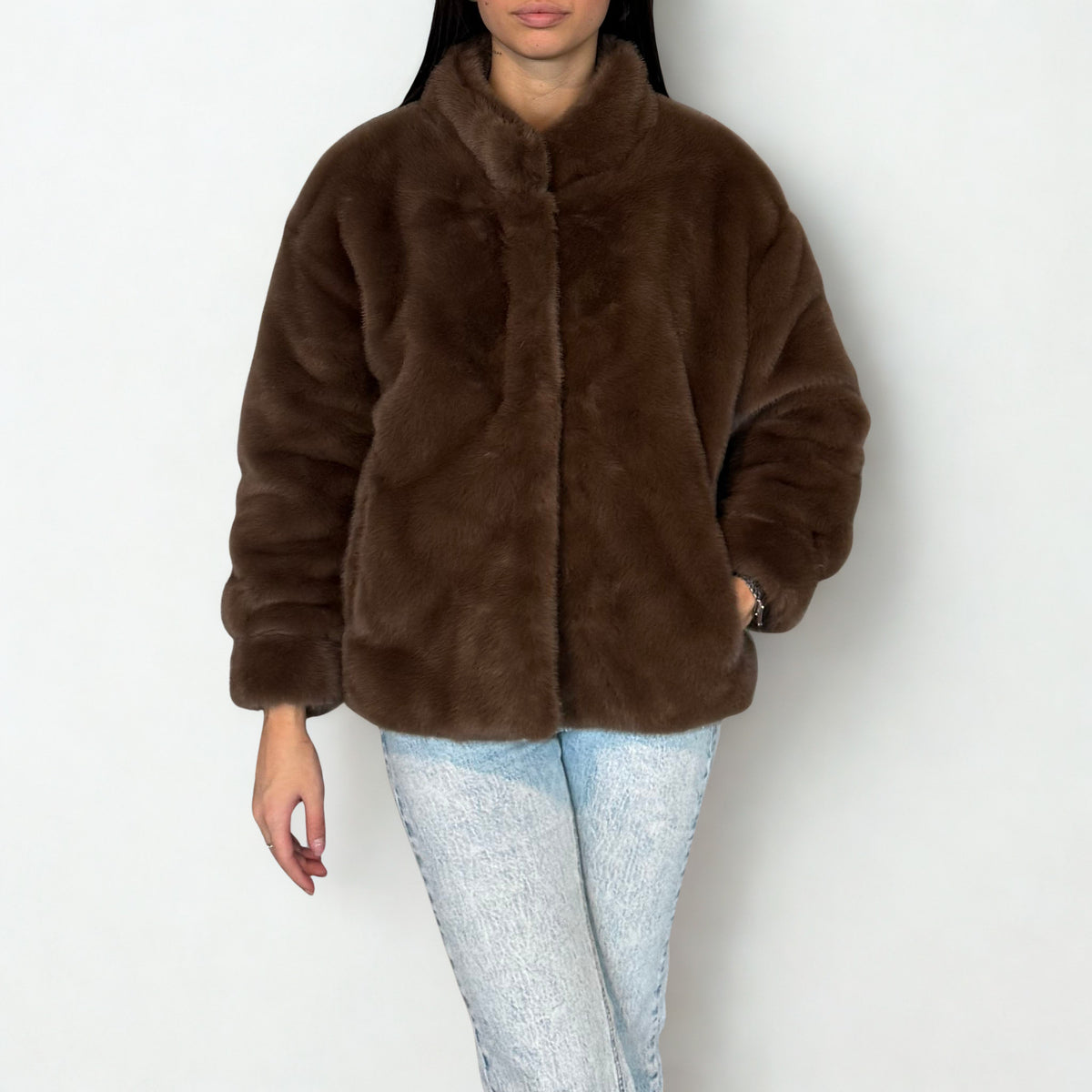 ECOPELLICCIA VIVIENNE D MARRONE