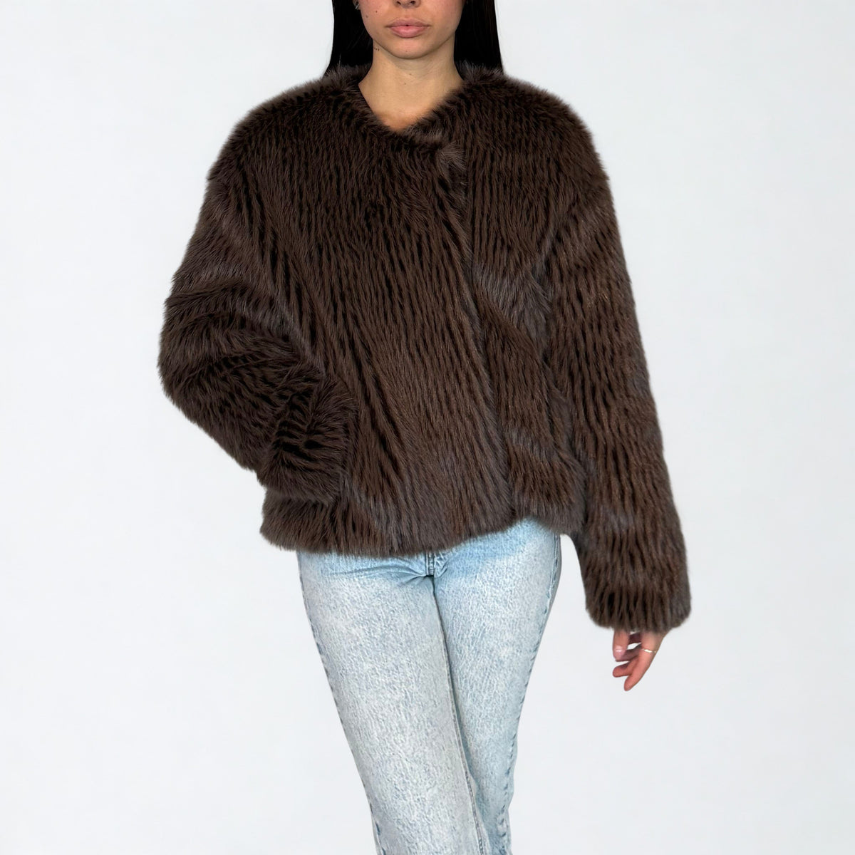 ECOPELLICCIA VIVIENNE D MARRONE