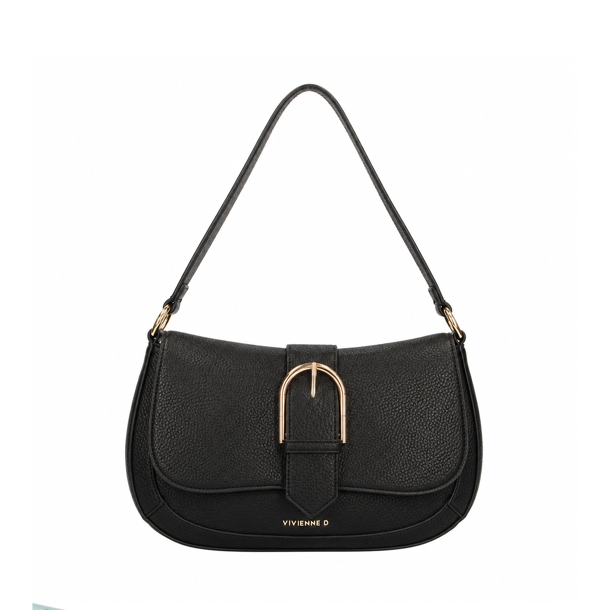 BORSA A SPALLA LISA MOONLIGHT NERO