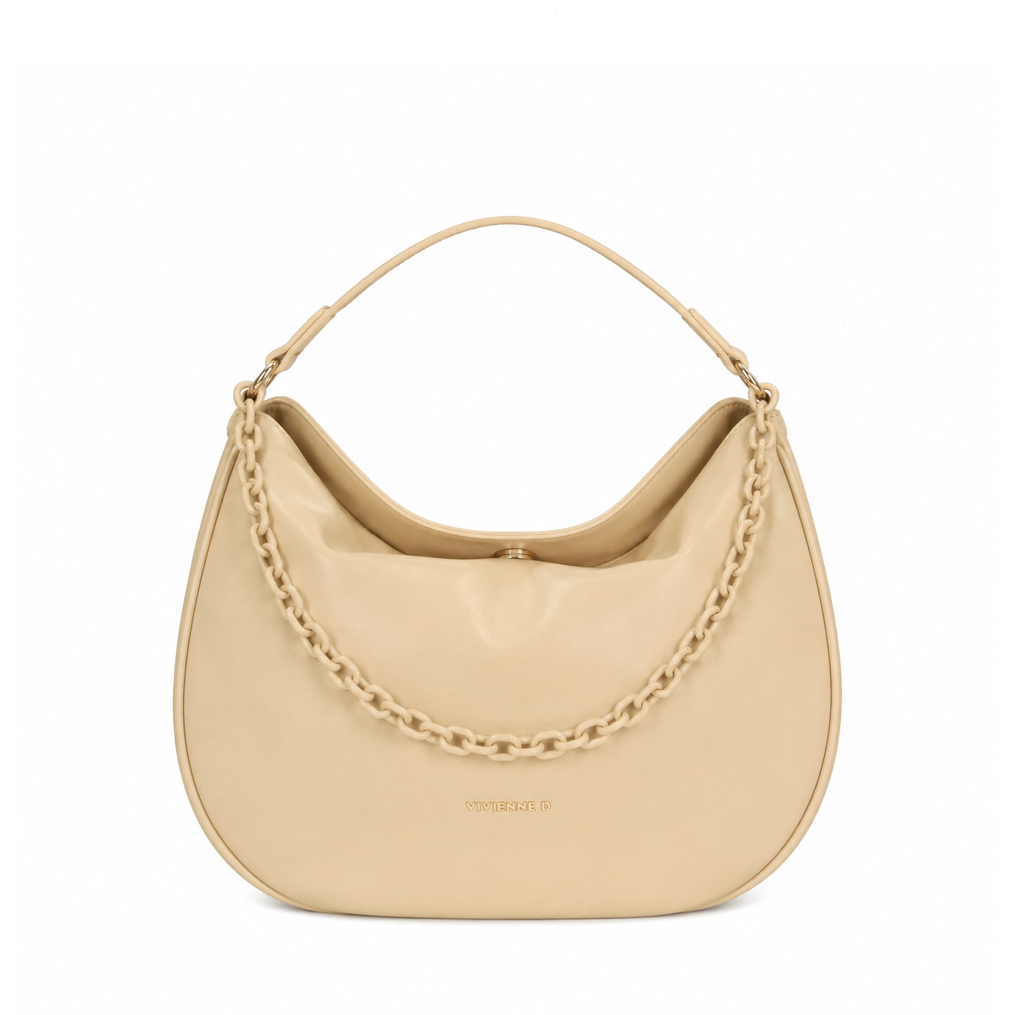 BORSA HOBO WENDY POP BEIGE