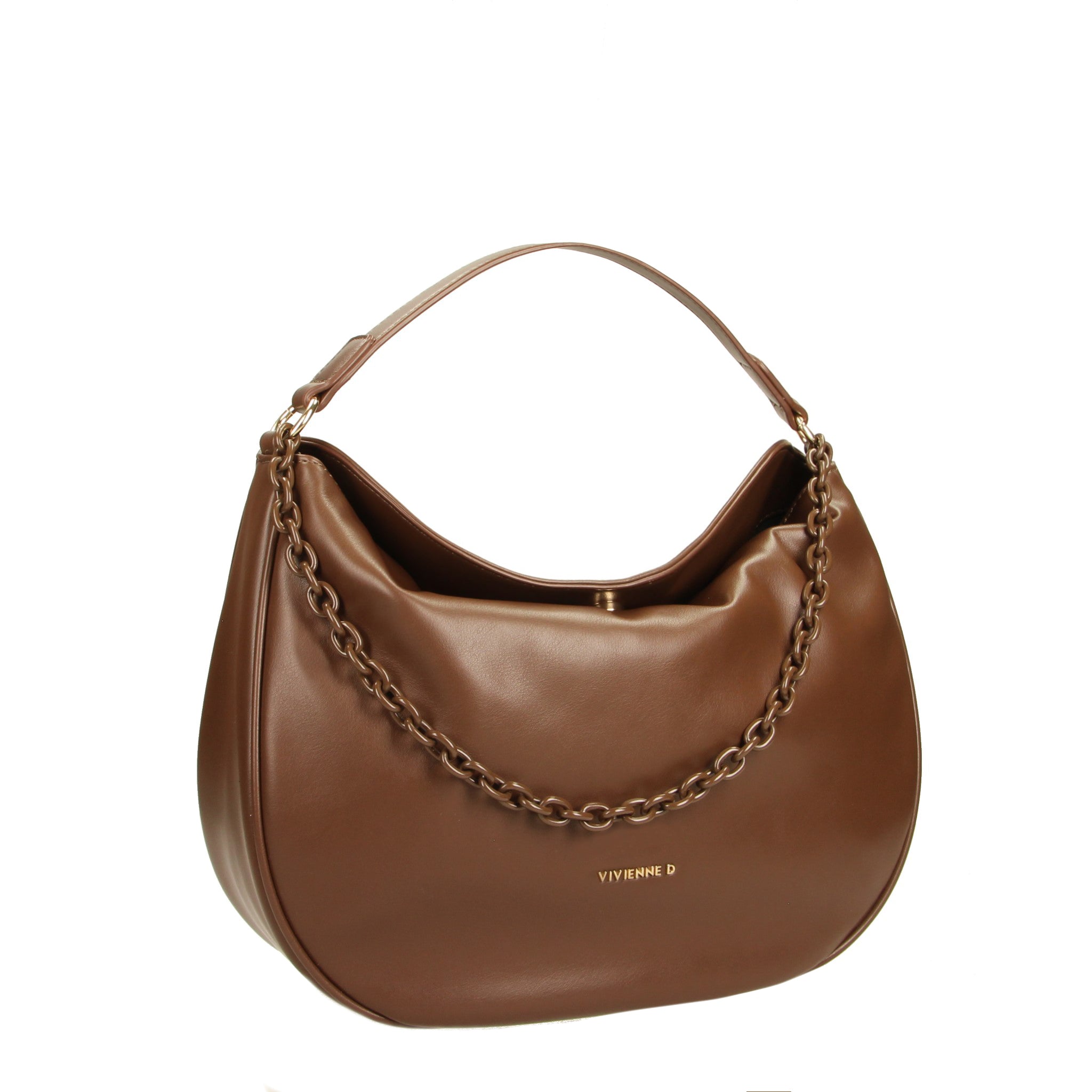 BORSA HOBO WENDY POP MARRONE