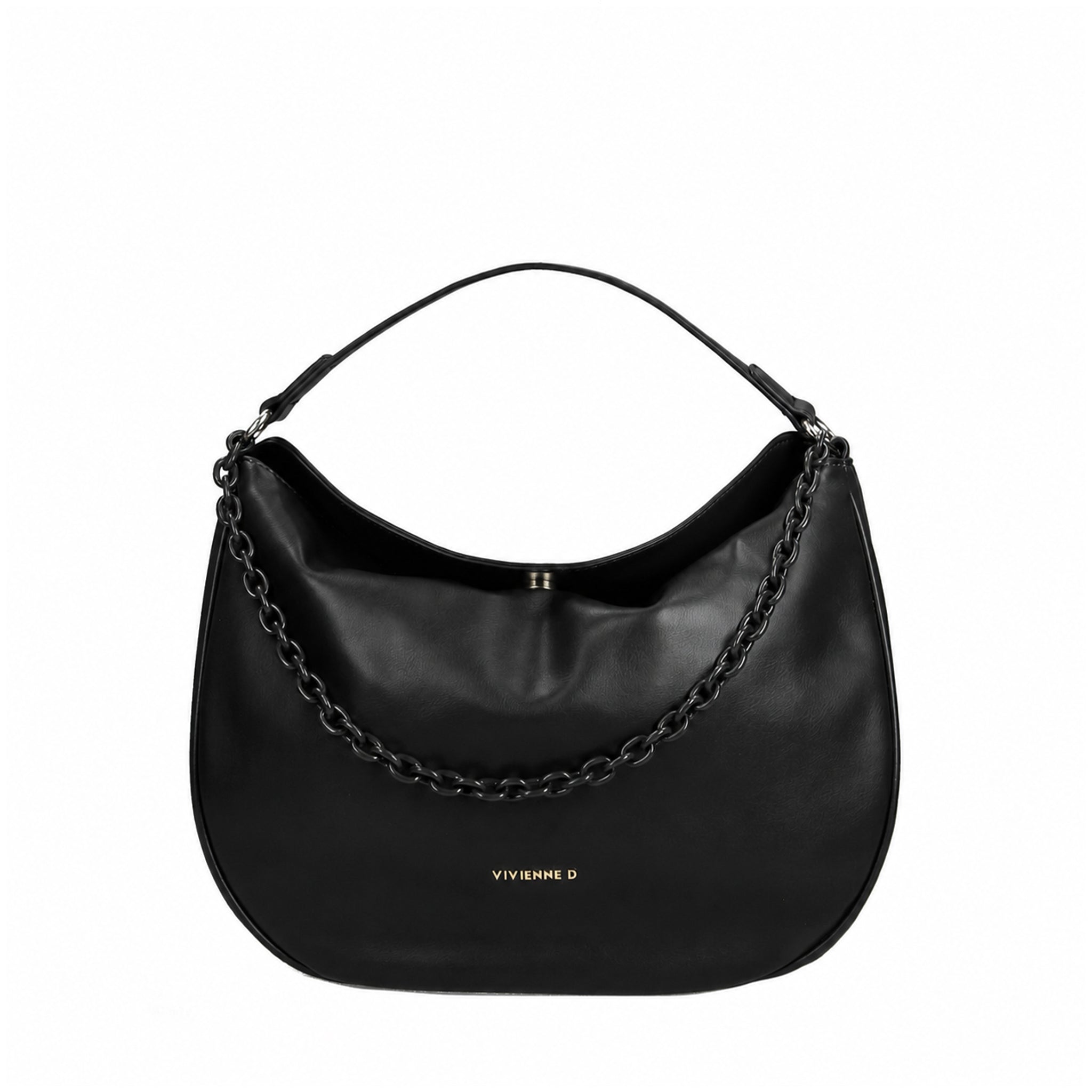 BORSA HOBO WENDY POP NERO