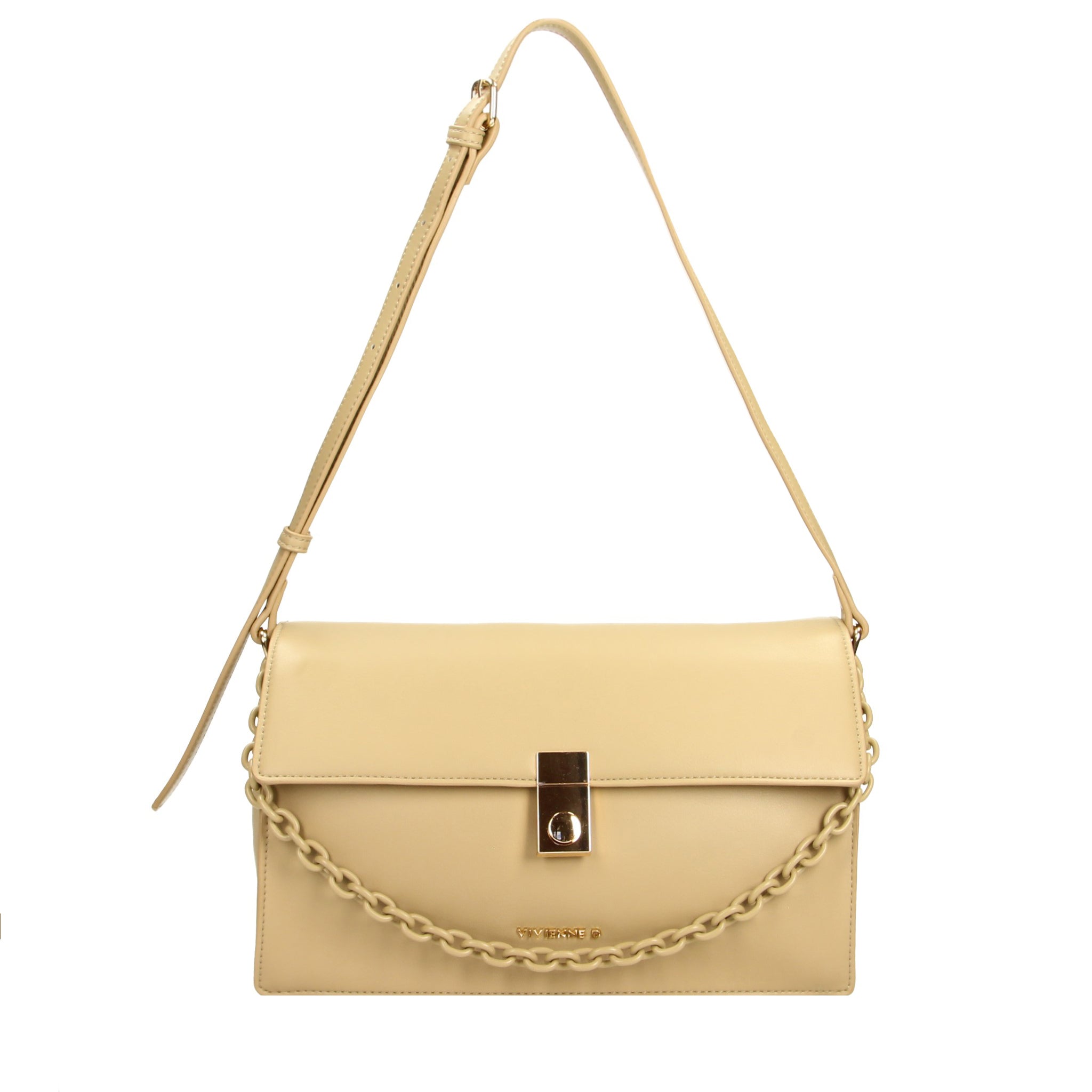 BORSA A SPALLA CHARLOTTE POP BEIGE