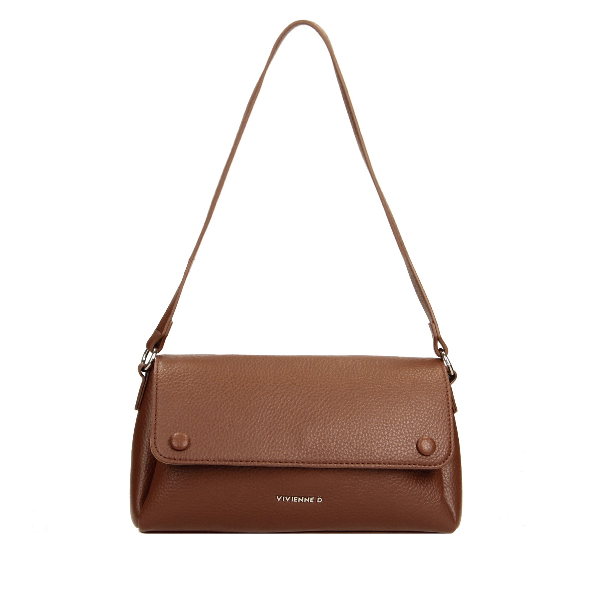 BORSA A SPALLA LEYLA RAVEN MARRONE