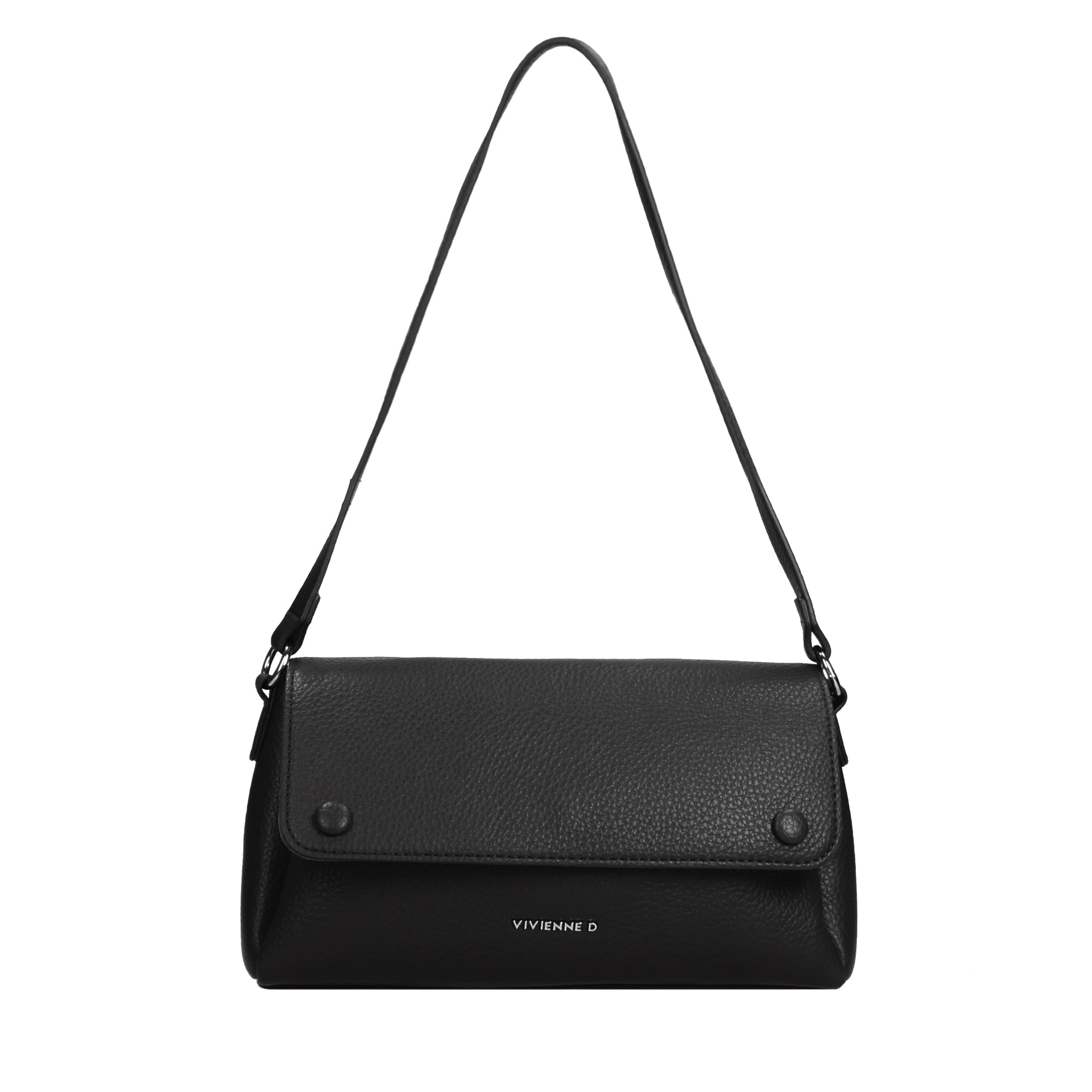 BORSA A SPALLA LEYLA RAVEN NERO
