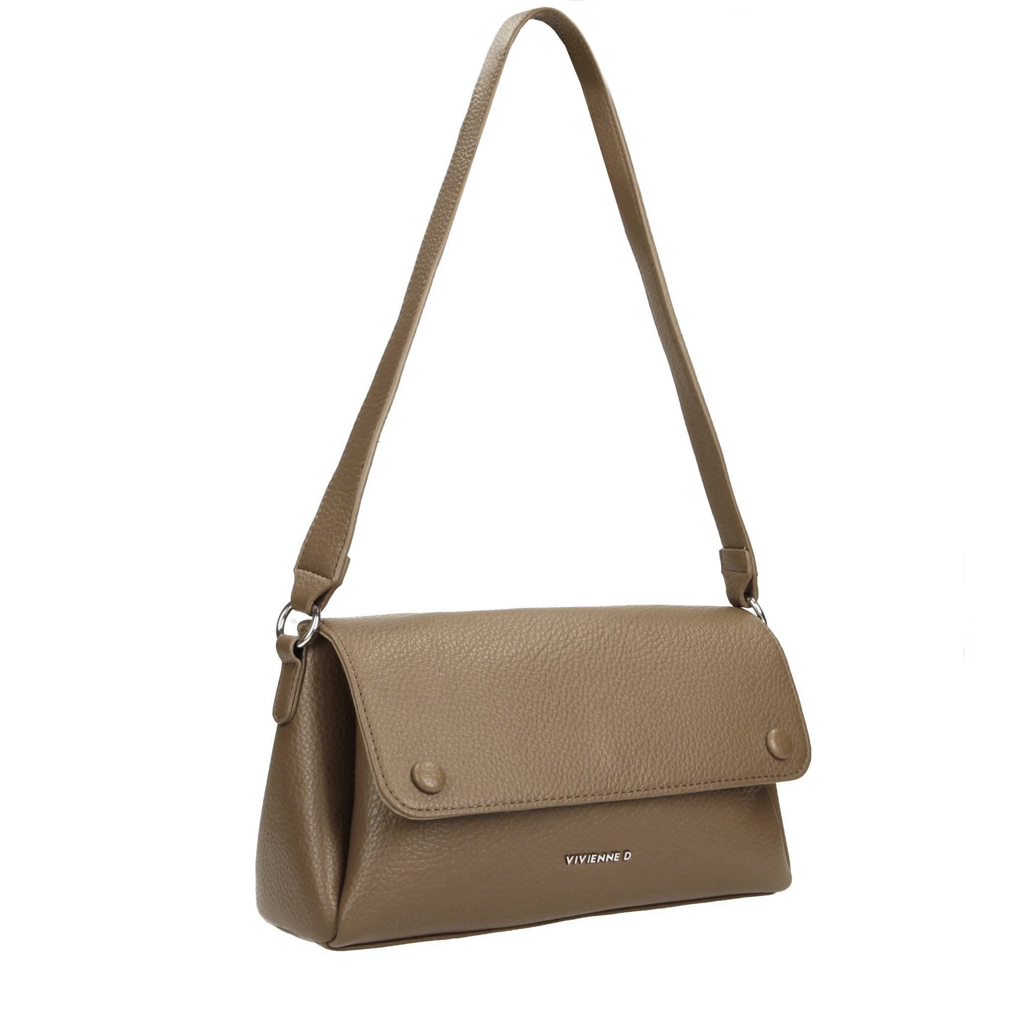 BORSA A SPALLA LEYLA RAVEN FANGO