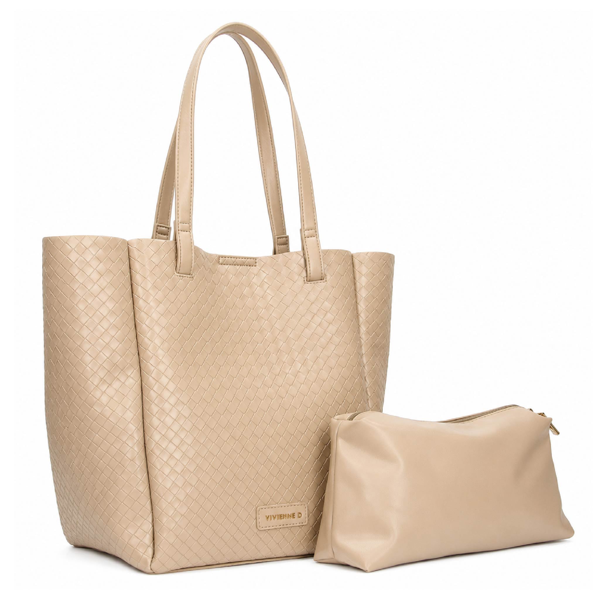 SHOPPER DAFNE TWIST BEIGE