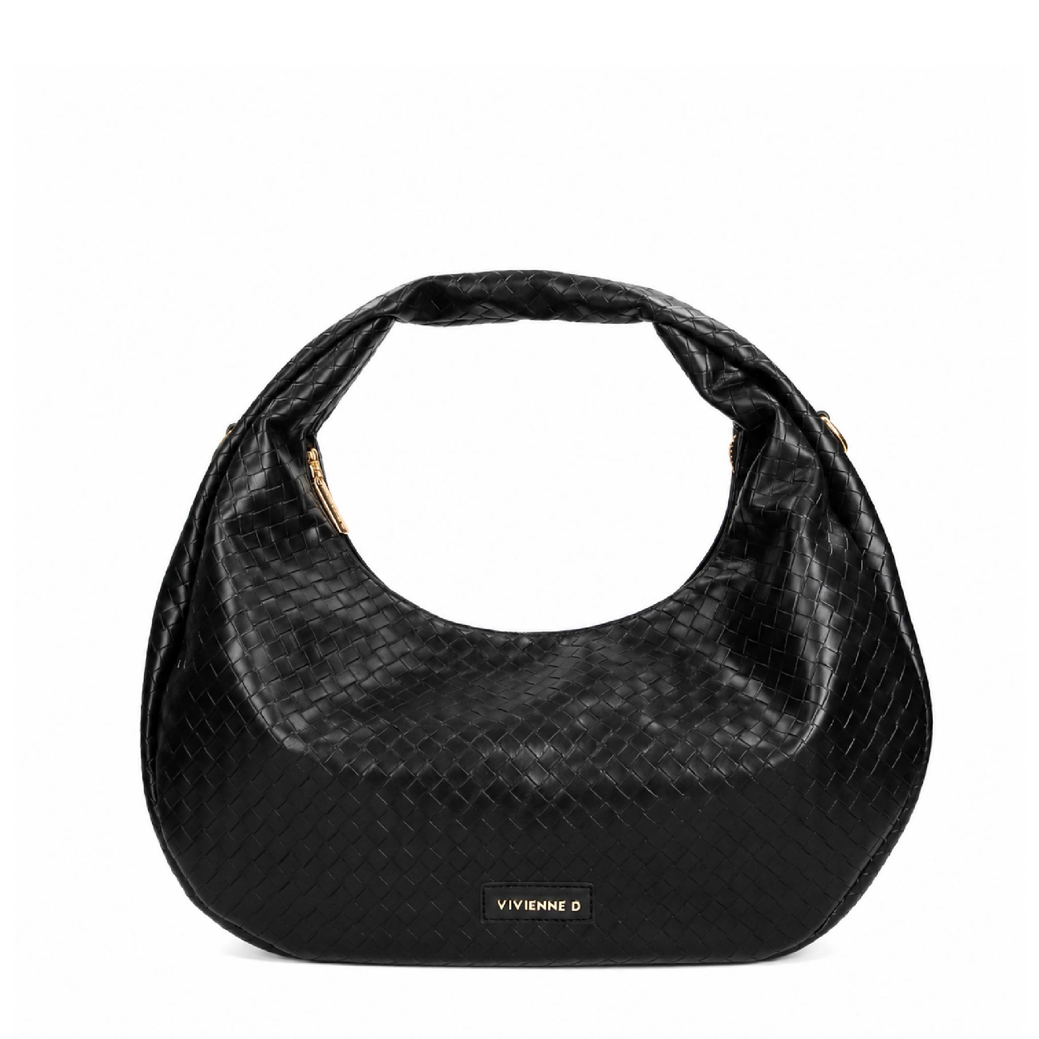 BORSA JULIA BEIGE TWIST NERO