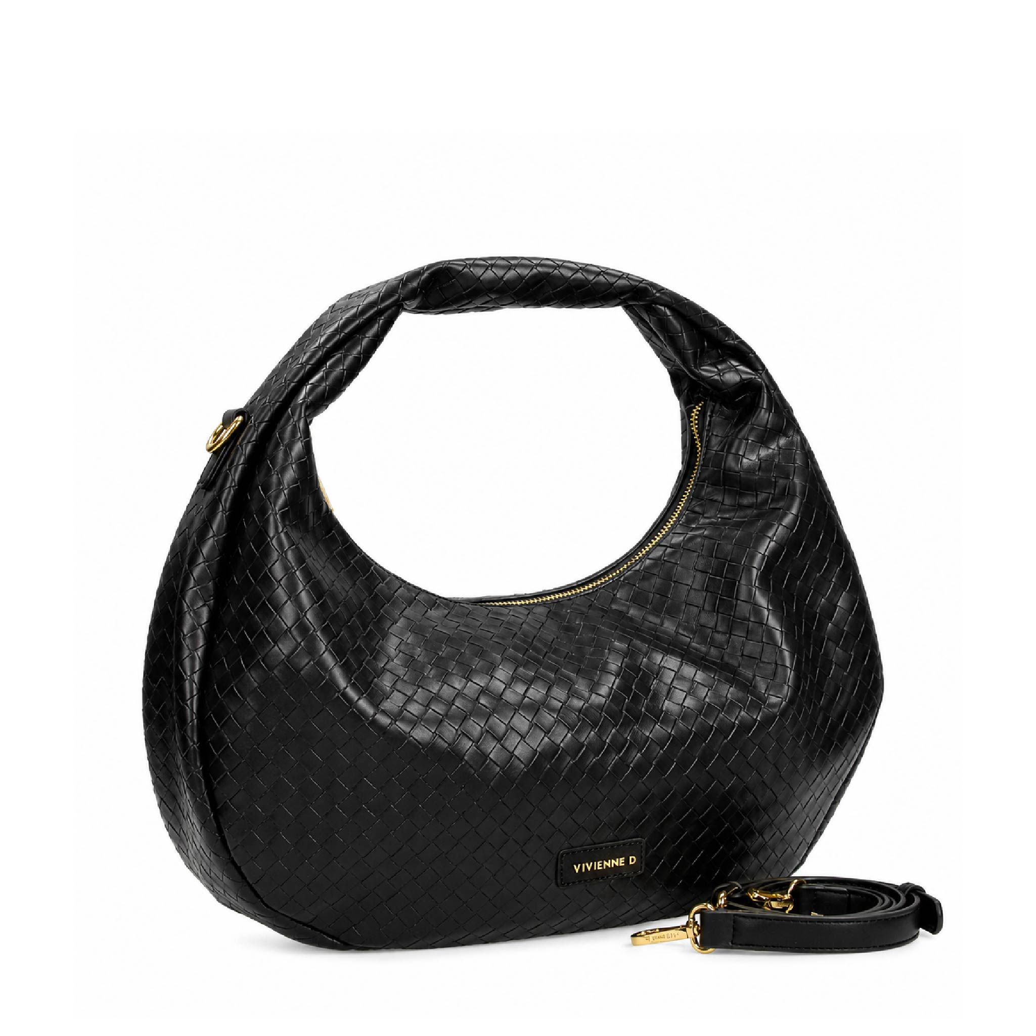 BORSA JULIA BEIGE TWIST NERO