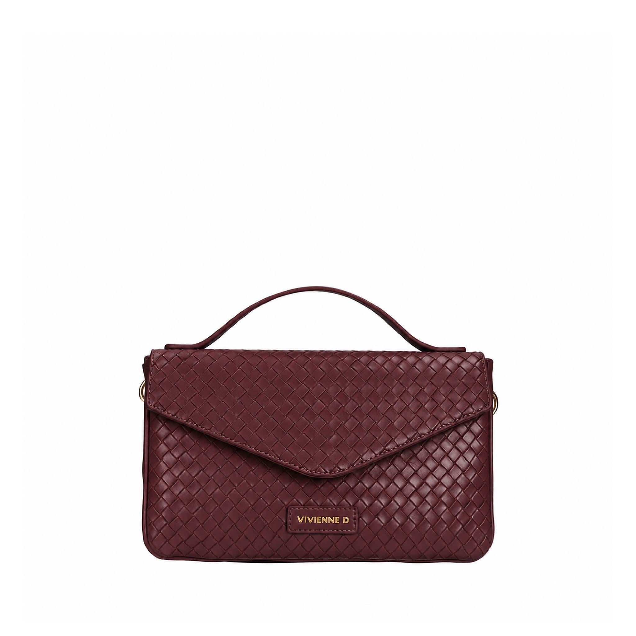MINI BAG HOPE TWIST BORDEAUX