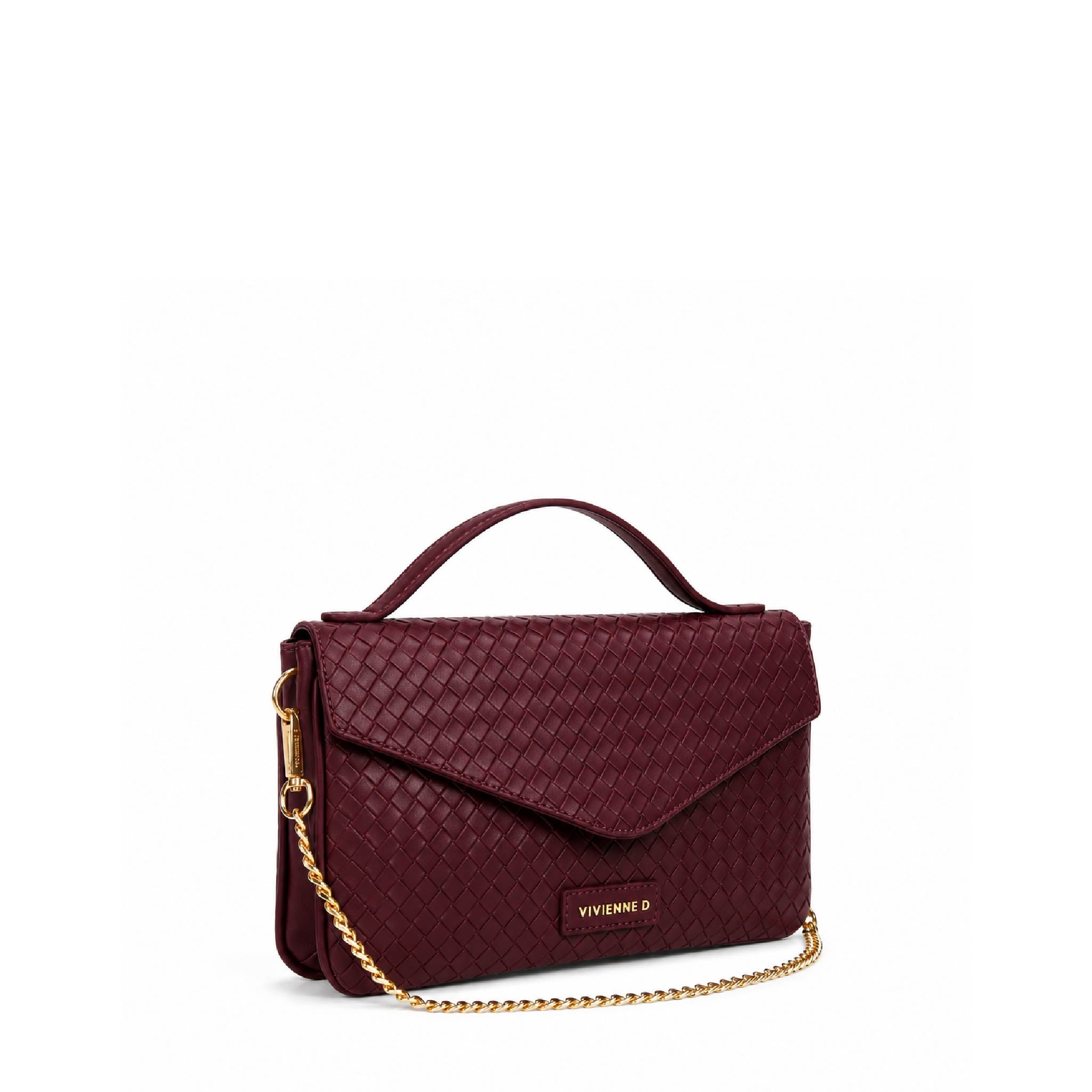 MINI BAG HOPE TWIST BORDEAUX