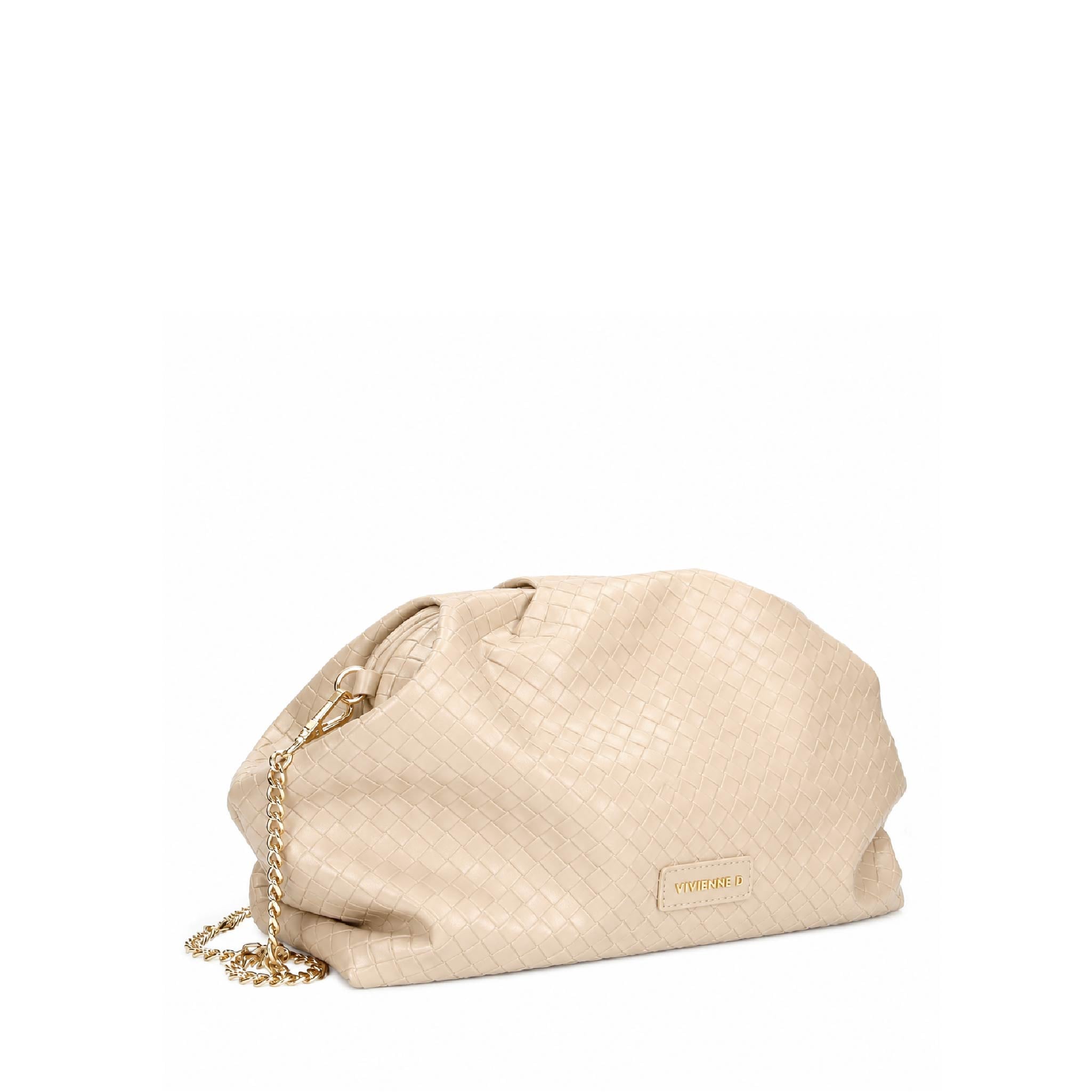 MAXI POCHETTE ZOE TWIST BEIGE