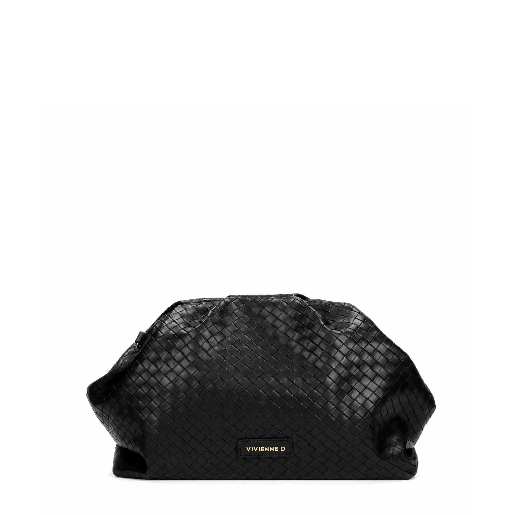 MAXI POCHETTE ZOE TWIST NERO