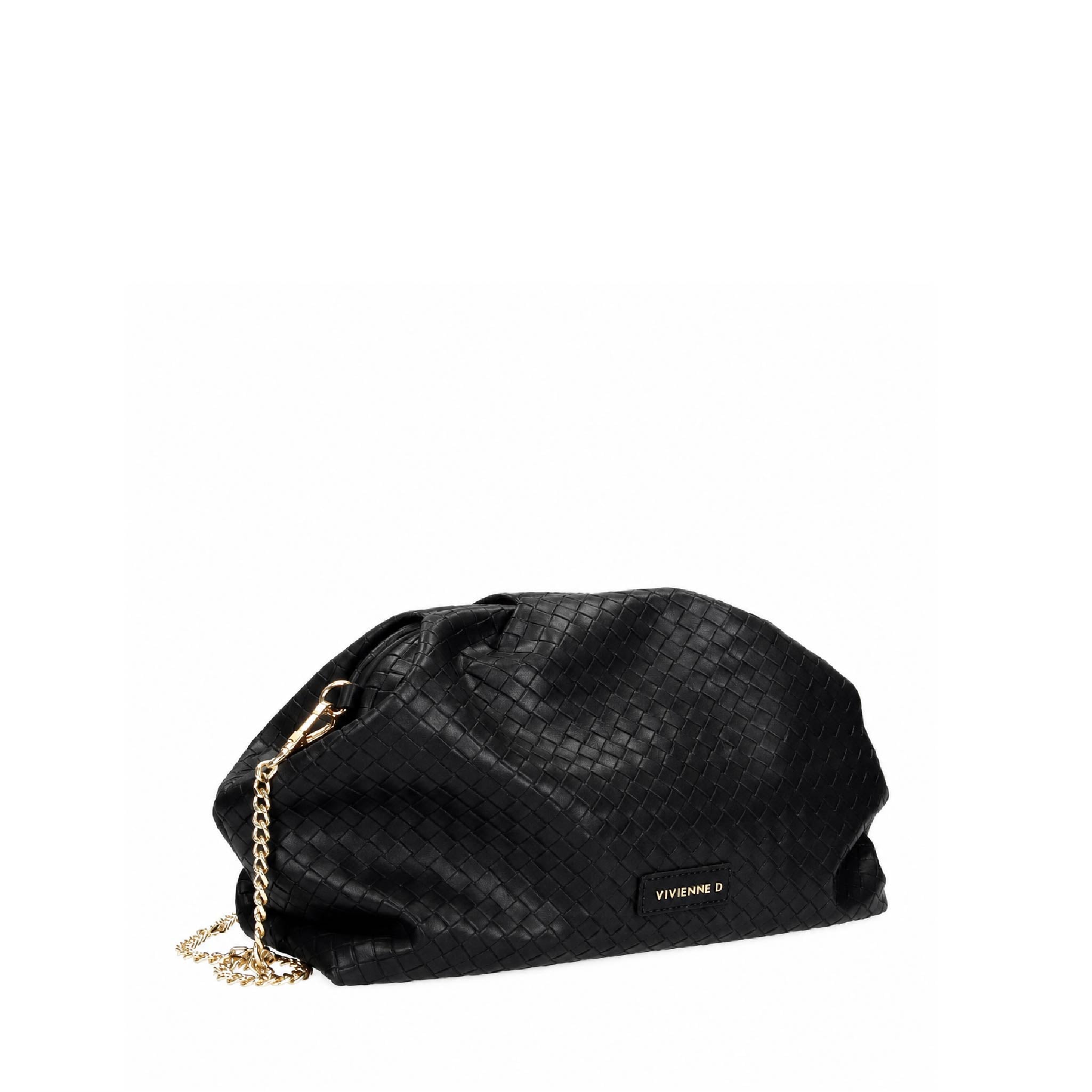 MAXI POCHETTE ZOE TWIST NERO