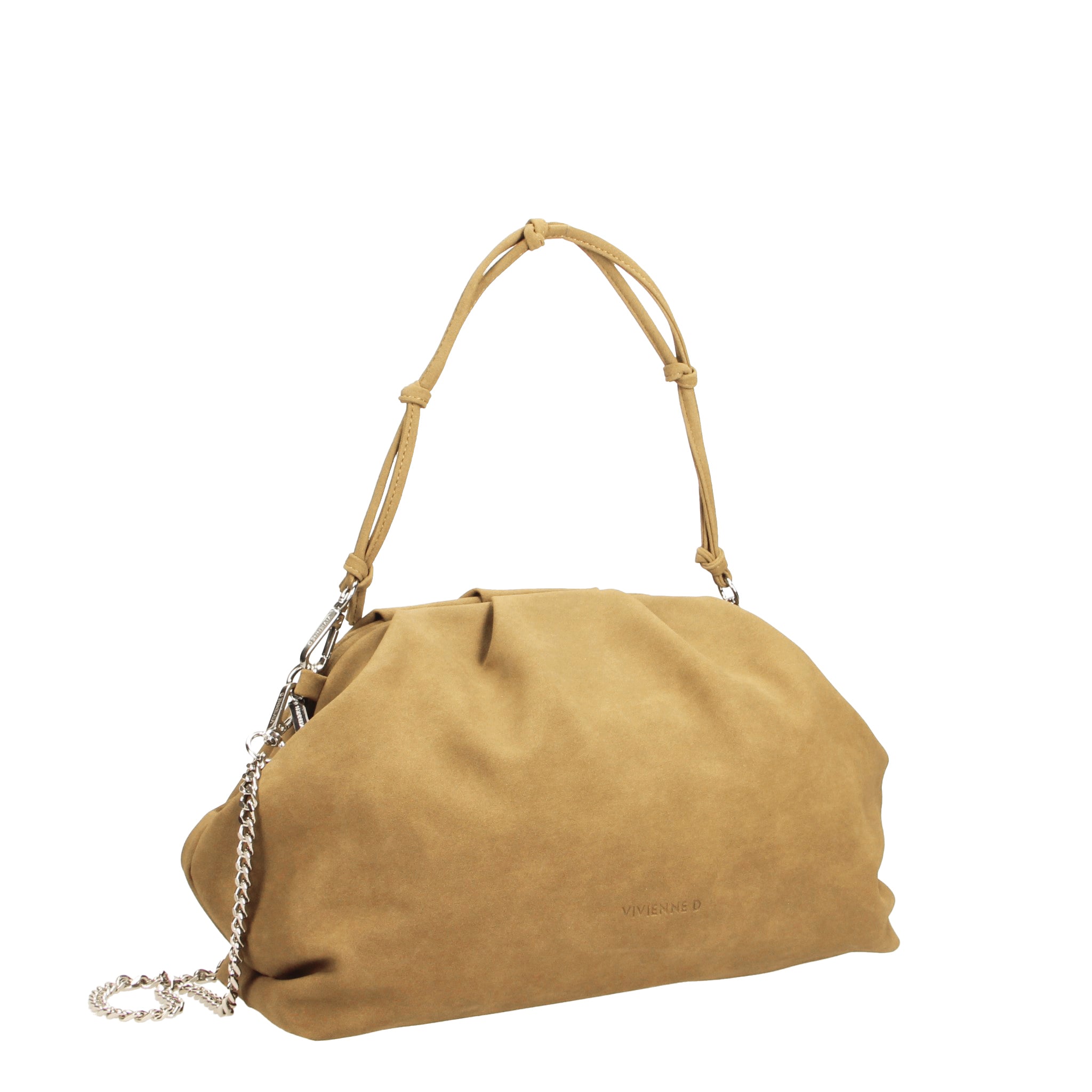 MAXI POCHETTE ZOE WOOD BEIGE