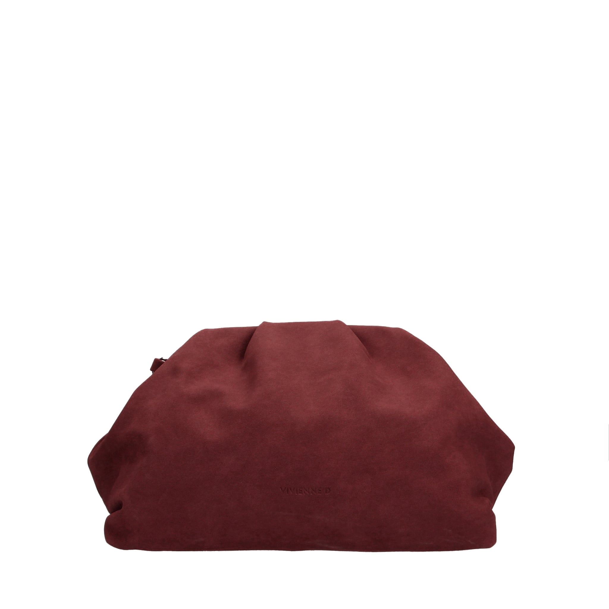 MAXI POCHETTE ZOE WOOD BORDEAUX